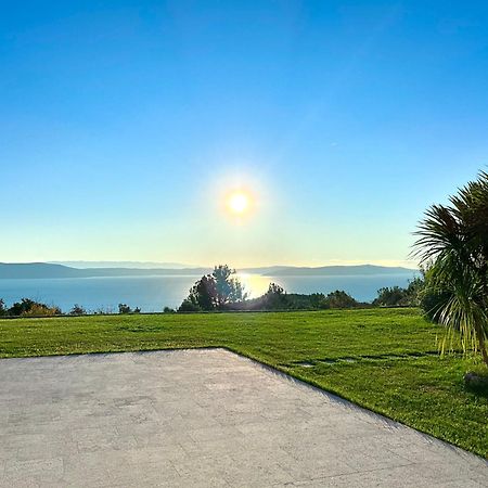Luxury Panorama Vila With Amazing Seaview In Gondolici 7 Km From Rabac Labin  Eksteriør billede