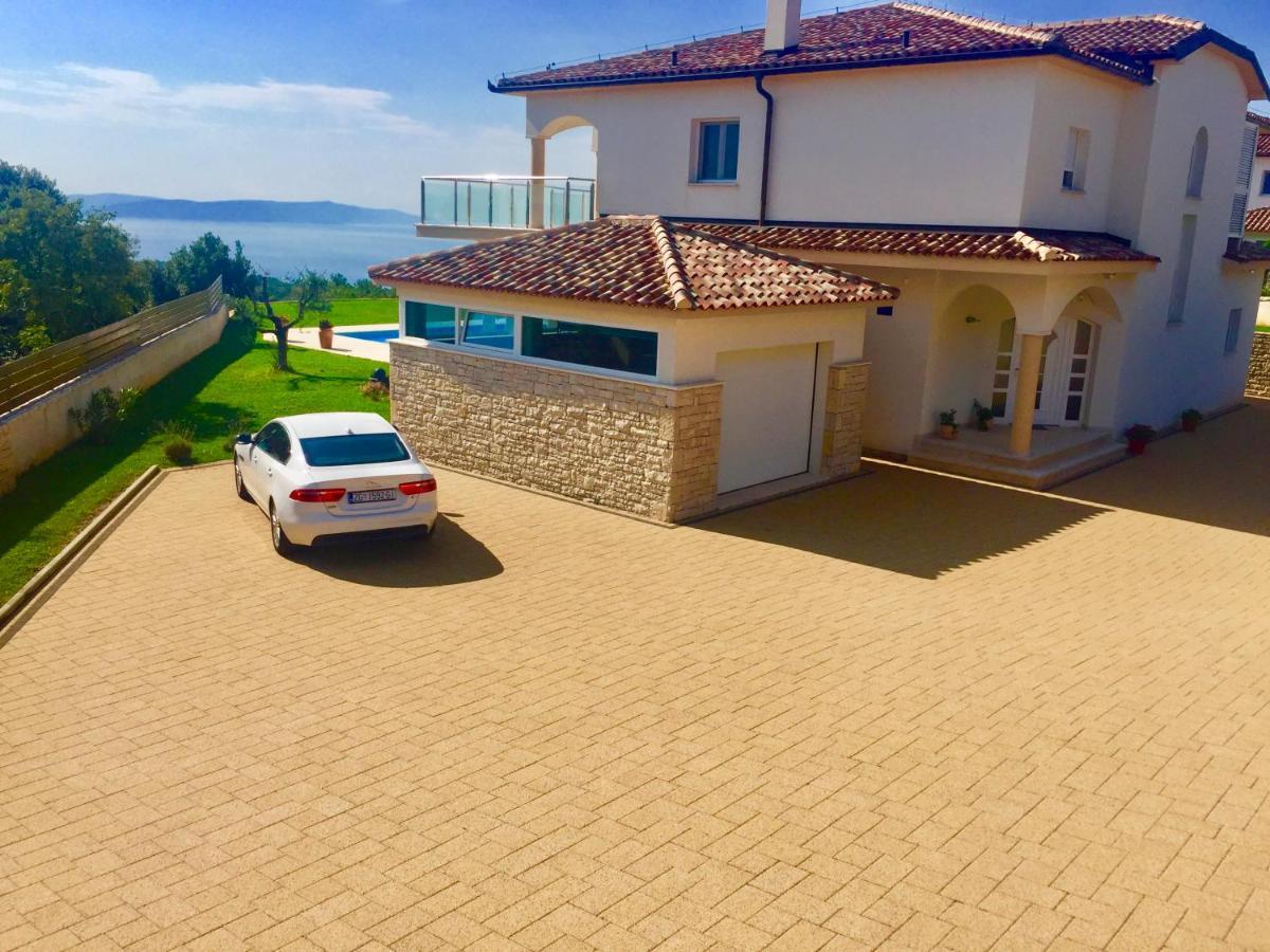 Luxury Panorama Vila With Amazing Seaview In Gondolici 7 Km From Rabac Labin  Eksteriør billede