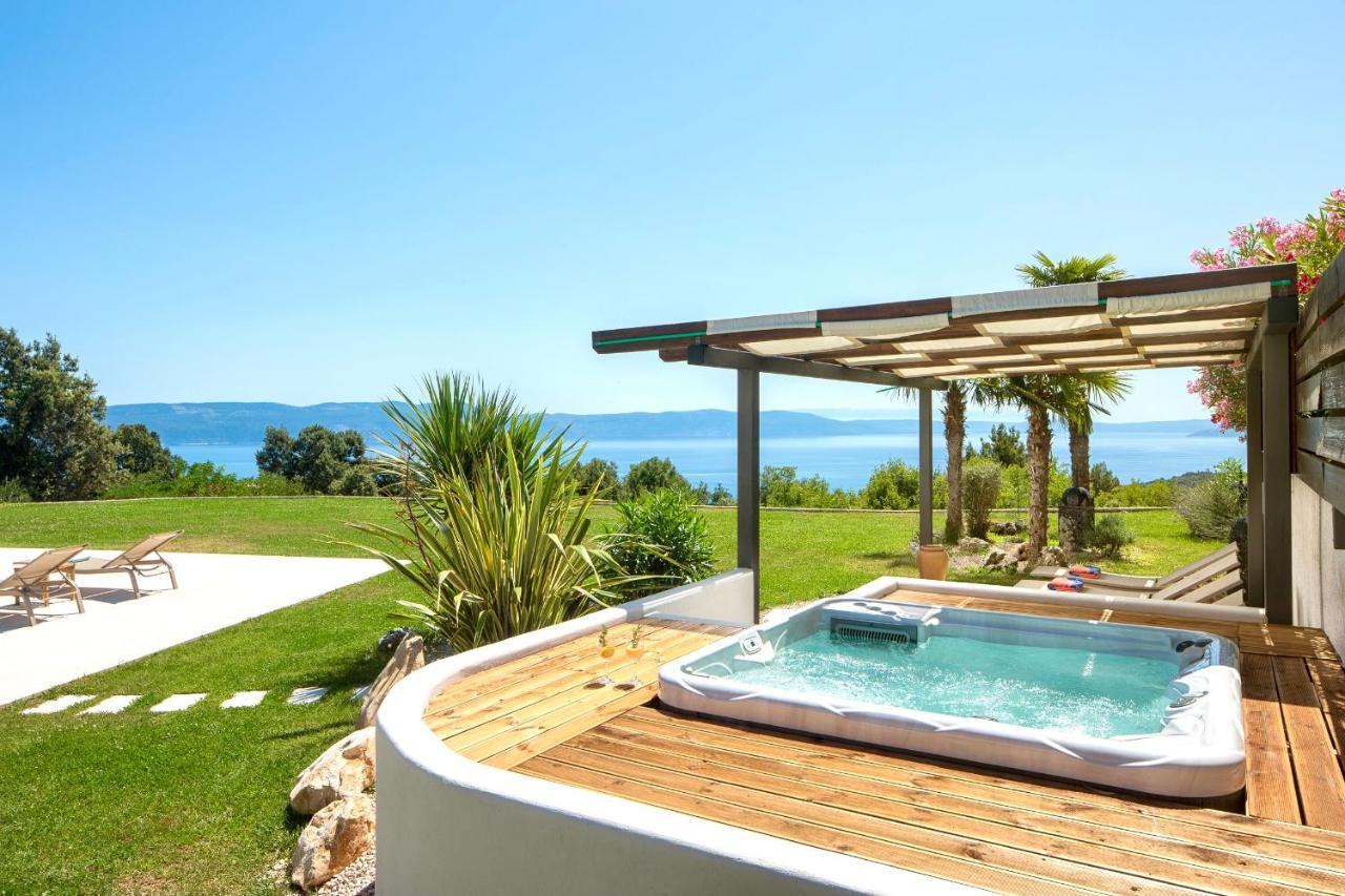 Luxury Panorama Vila With Amazing Seaview In Gondolici 7 Km From Rabac Labin  Eksteriør billede