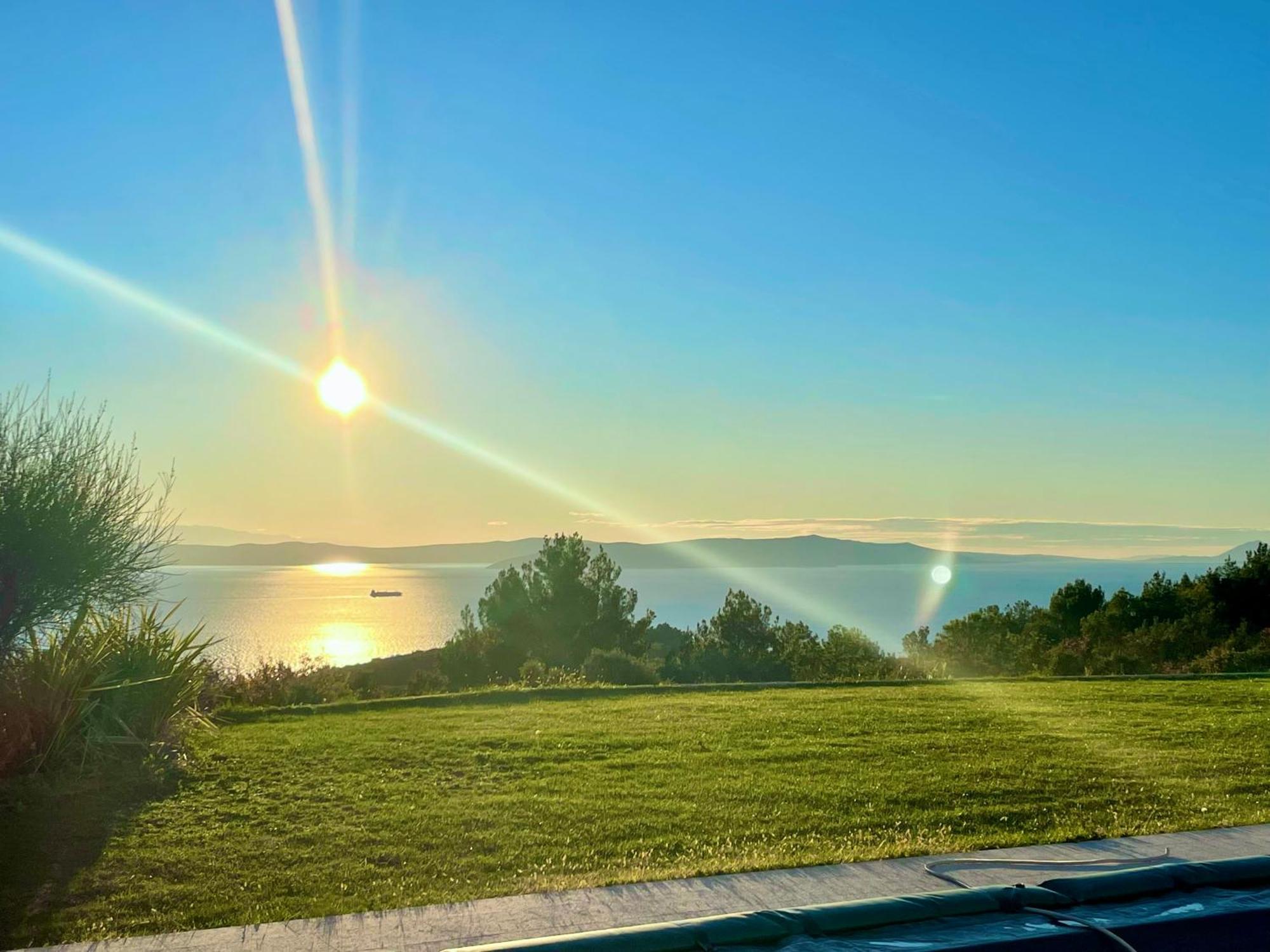 Luxury Panorama Vila With Amazing Seaview In Gondolici 7 Km From Rabac Labin  Eksteriør billede